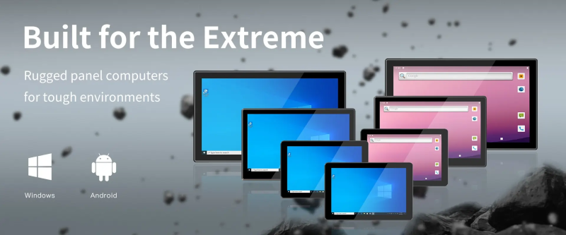 Новый продукт: панельный компьютер серии R/J и панельный компьютер EM-PPC10B с возможностью гибкой настройки.
